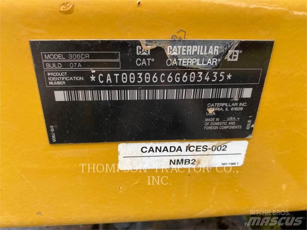CAT 306CR Kāpurķēžu ekskavatori