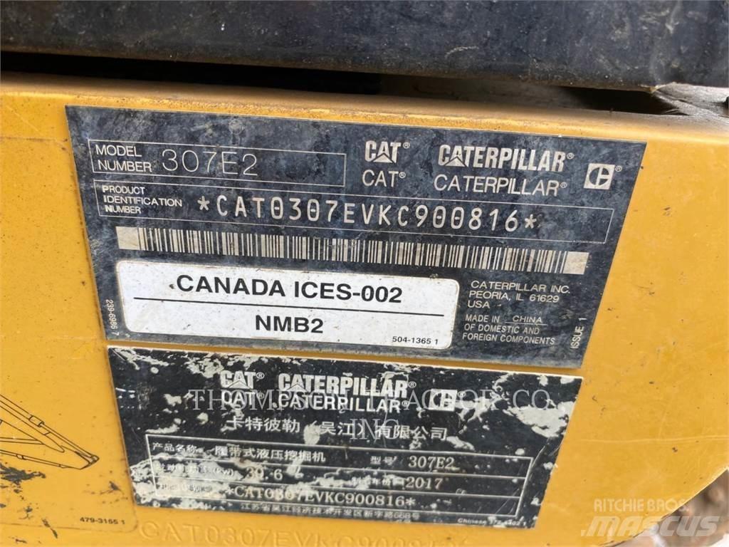 CAT 307 Kāpurķēžu ekskavatori