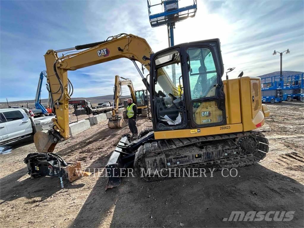 CAT 307.5 Kāpurķēžu ekskavatori