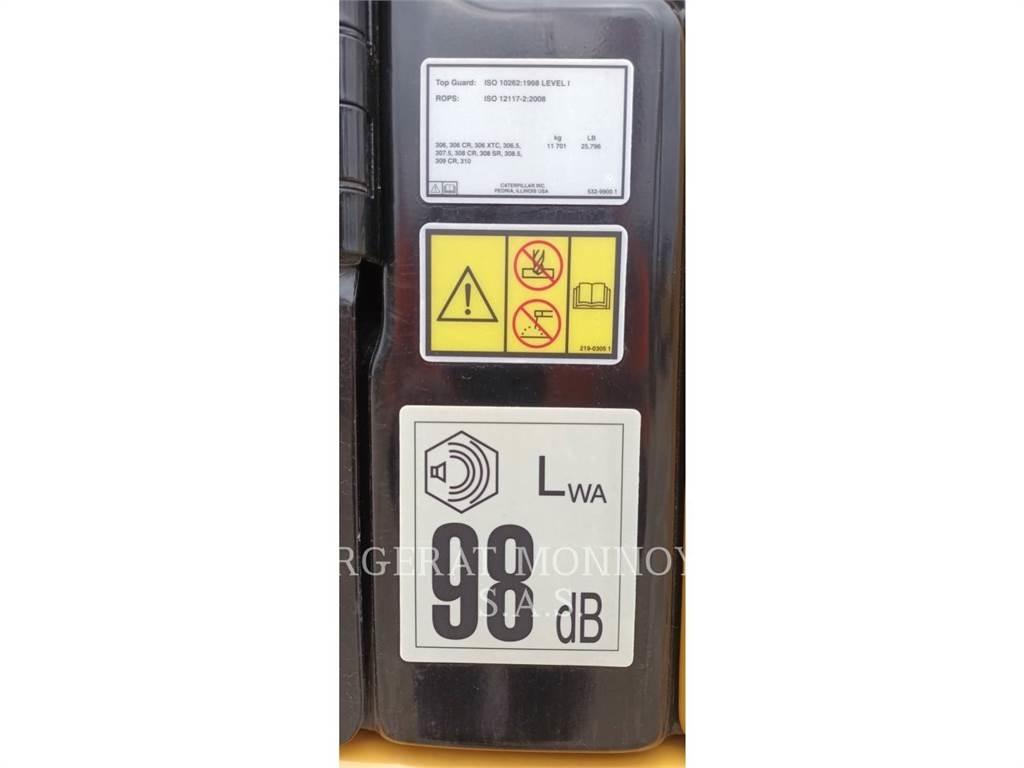 CAT 307.5 Kāpurķēžu ekskavatori
