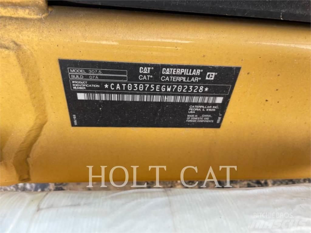 CAT 307.5 Kāpurķēžu ekskavatori