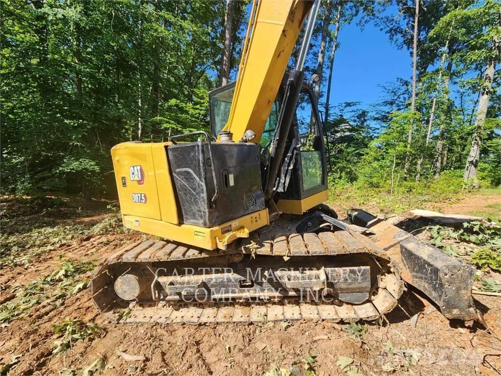 CAT 307.5-07 Kāpurķēžu ekskavatori