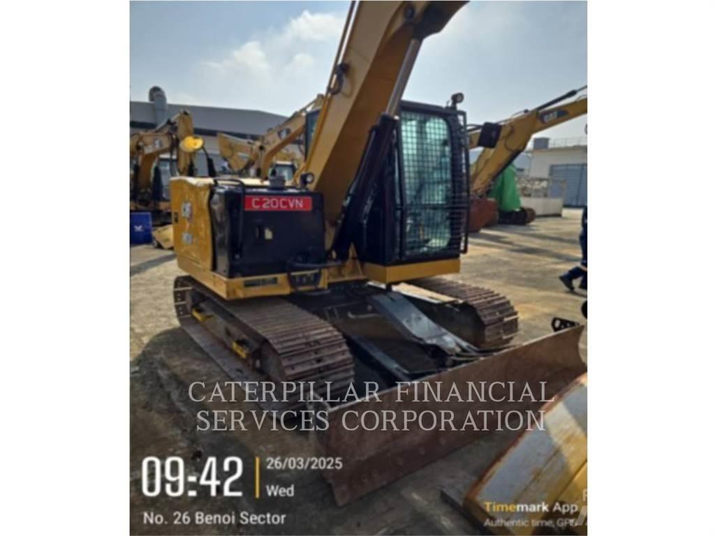 CAT 307.5-07 Kāpurķēžu ekskavatori