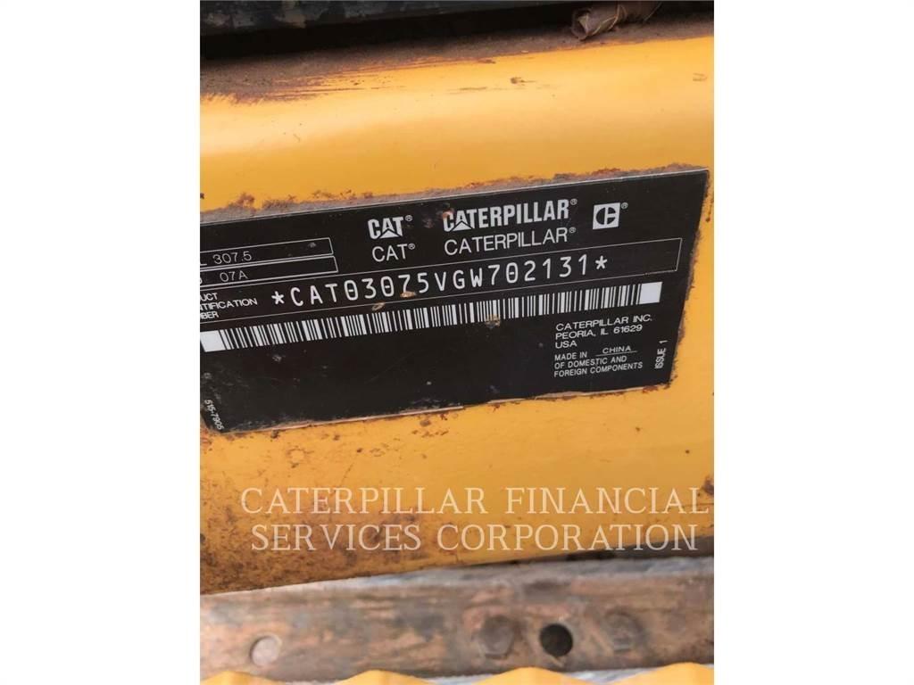 CAT 307.5-07 Kāpurķēžu ekskavatori