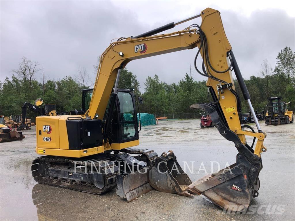 CAT 307.5-07 Kāpurķēžu ekskavatori