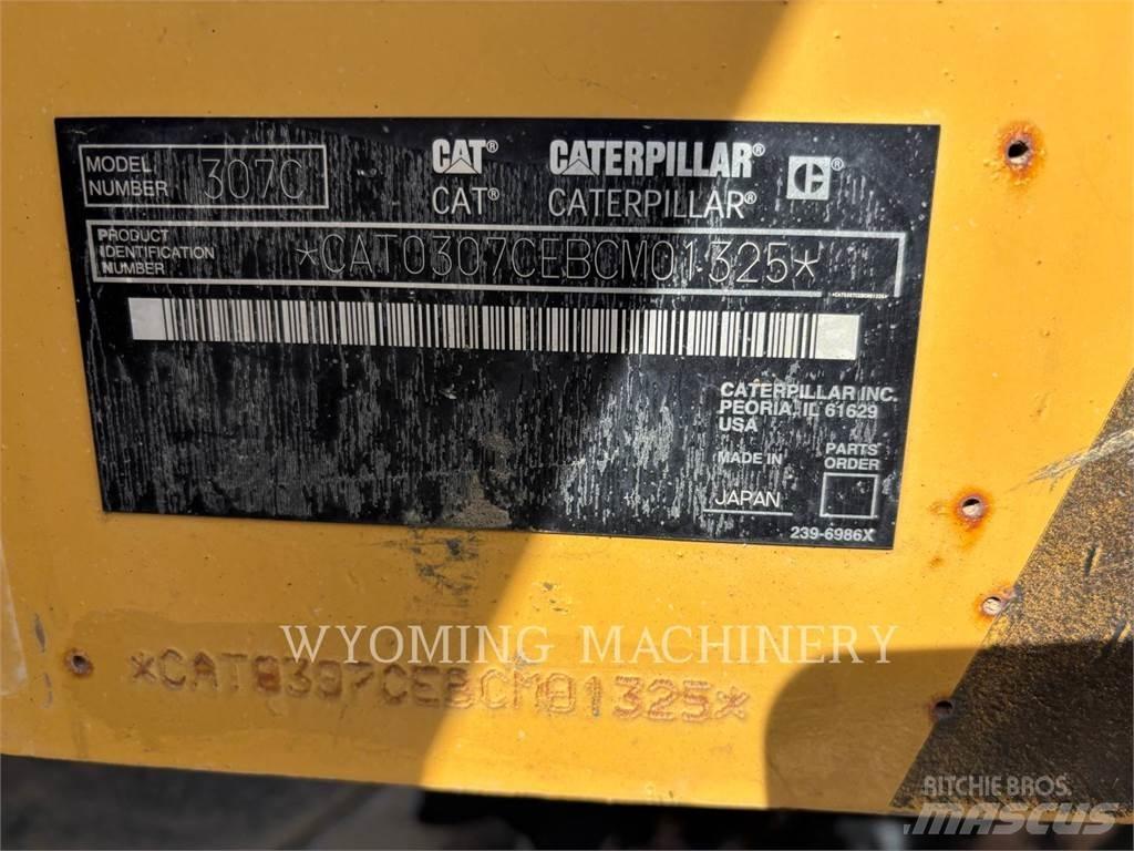CAT 307C Kāpurķēžu ekskavatori