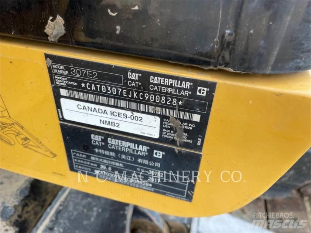 CAT 307E2 Kāpurķēžu ekskavatori