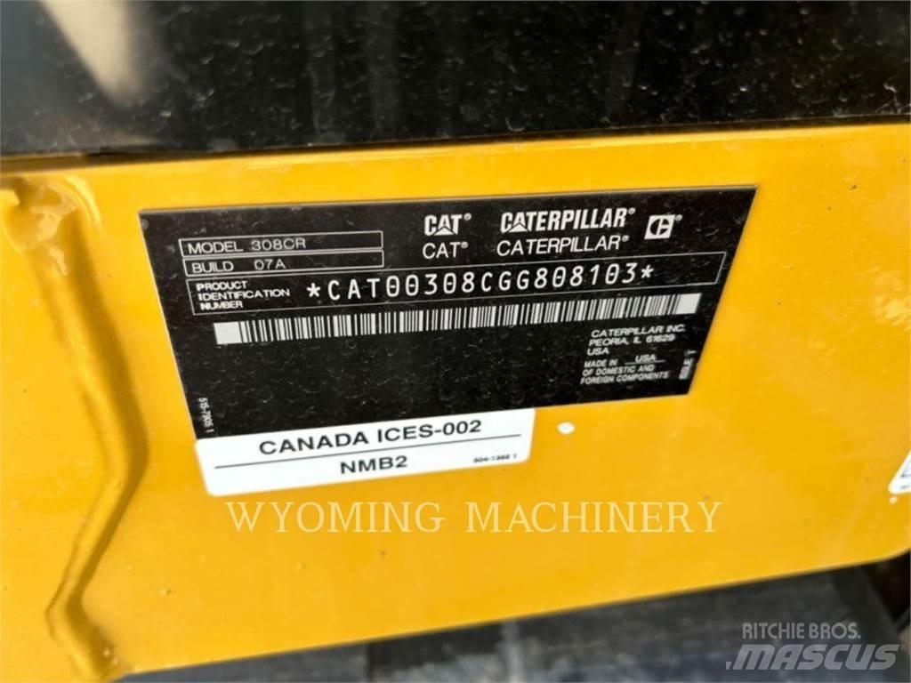 CAT 308 Kāpurķēžu ekskavatori