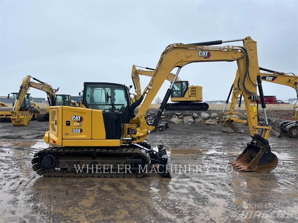 CAT 308 Kāpurķēžu ekskavatori