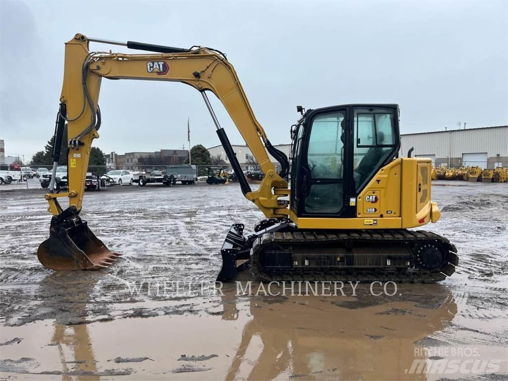 CAT 308 Kāpurķēžu ekskavatori