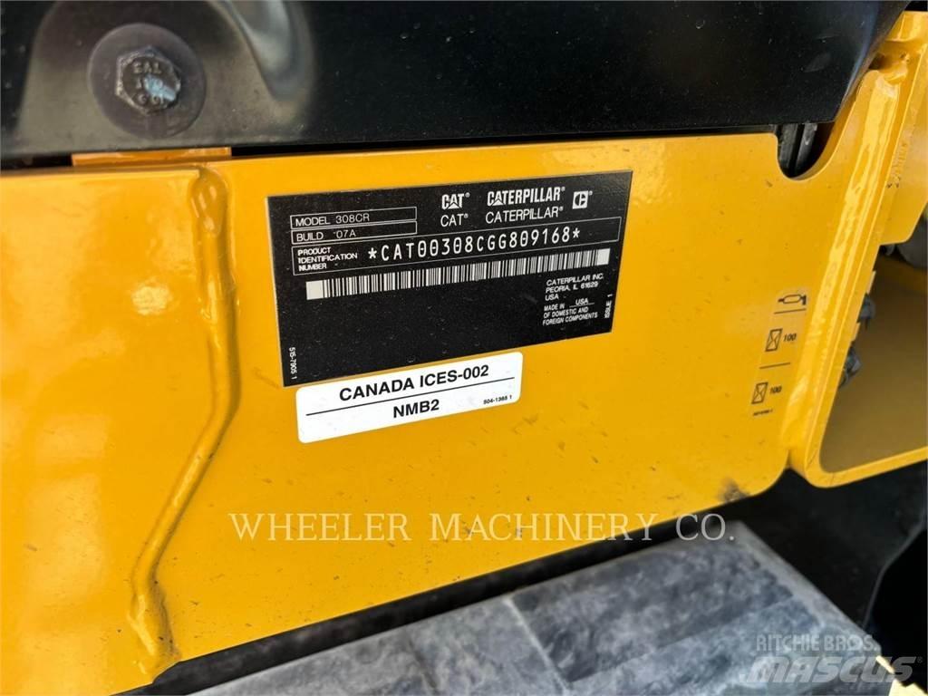 CAT 308 Kāpurķēžu ekskavatori