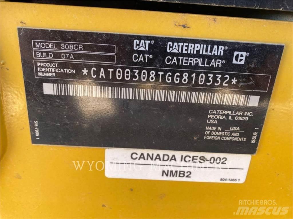 CAT 308 Kāpurķēžu ekskavatori