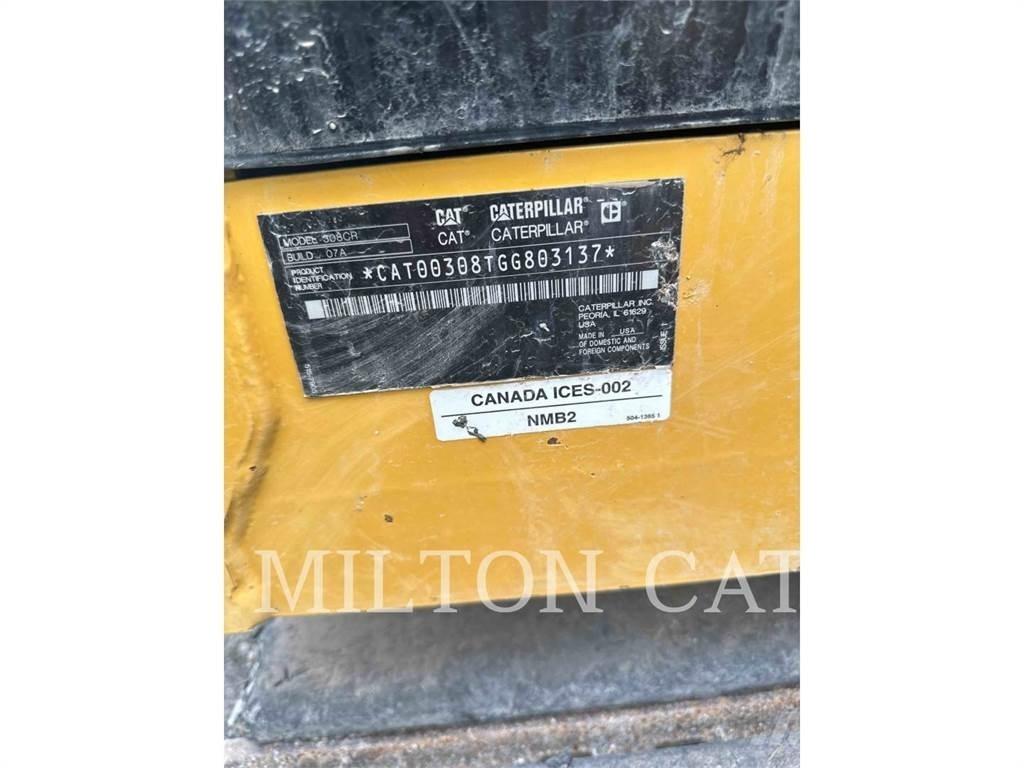 CAT 308 Kāpurķēžu ekskavatori