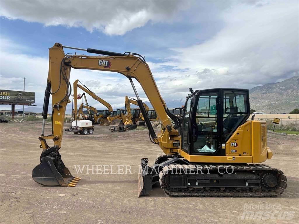 CAT 308 Kāpurķēžu ekskavatori