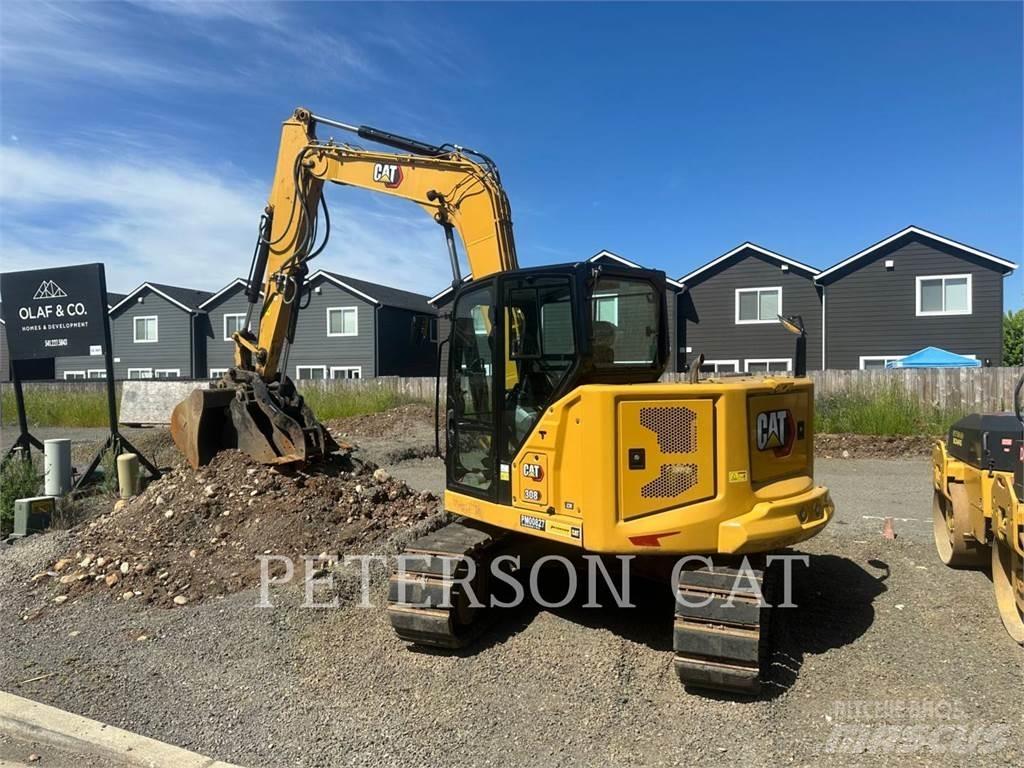 CAT 308 Kāpurķēžu ekskavatori