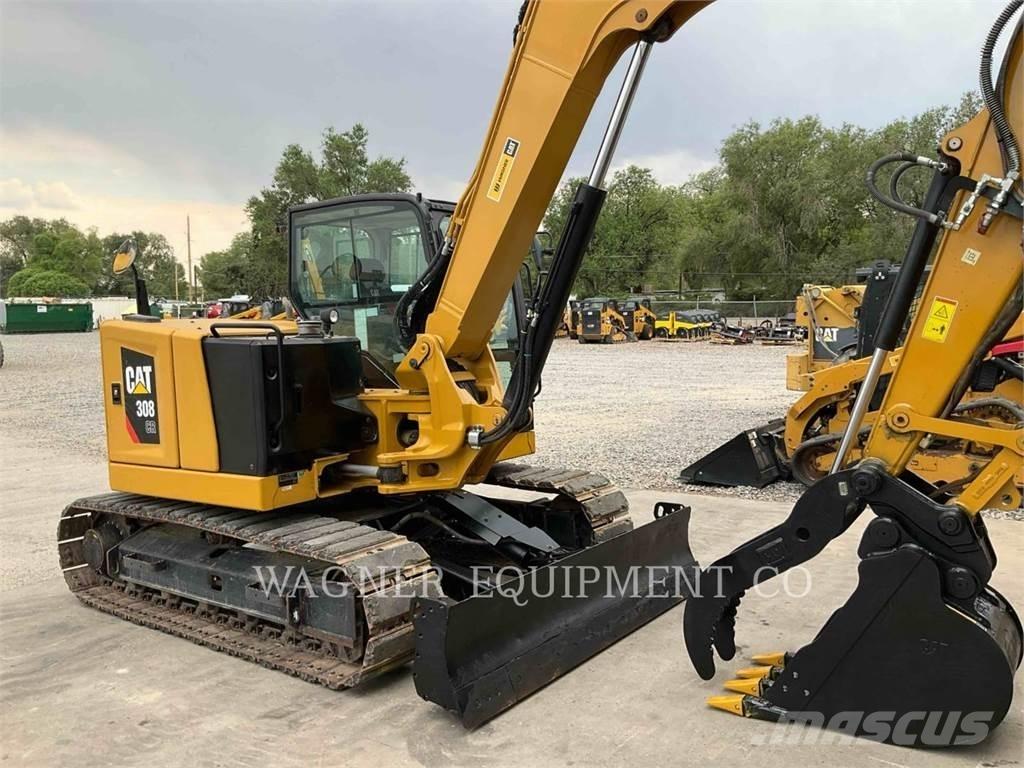 CAT 308 Kāpurķēžu ekskavatori