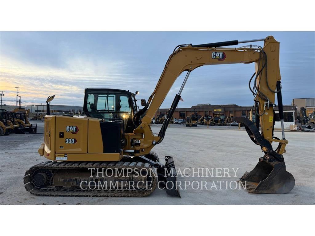 CAT 308 Kāpurķēžu ekskavatori