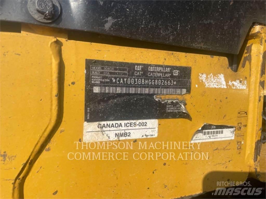 CAT 308 Kāpurķēžu ekskavatori