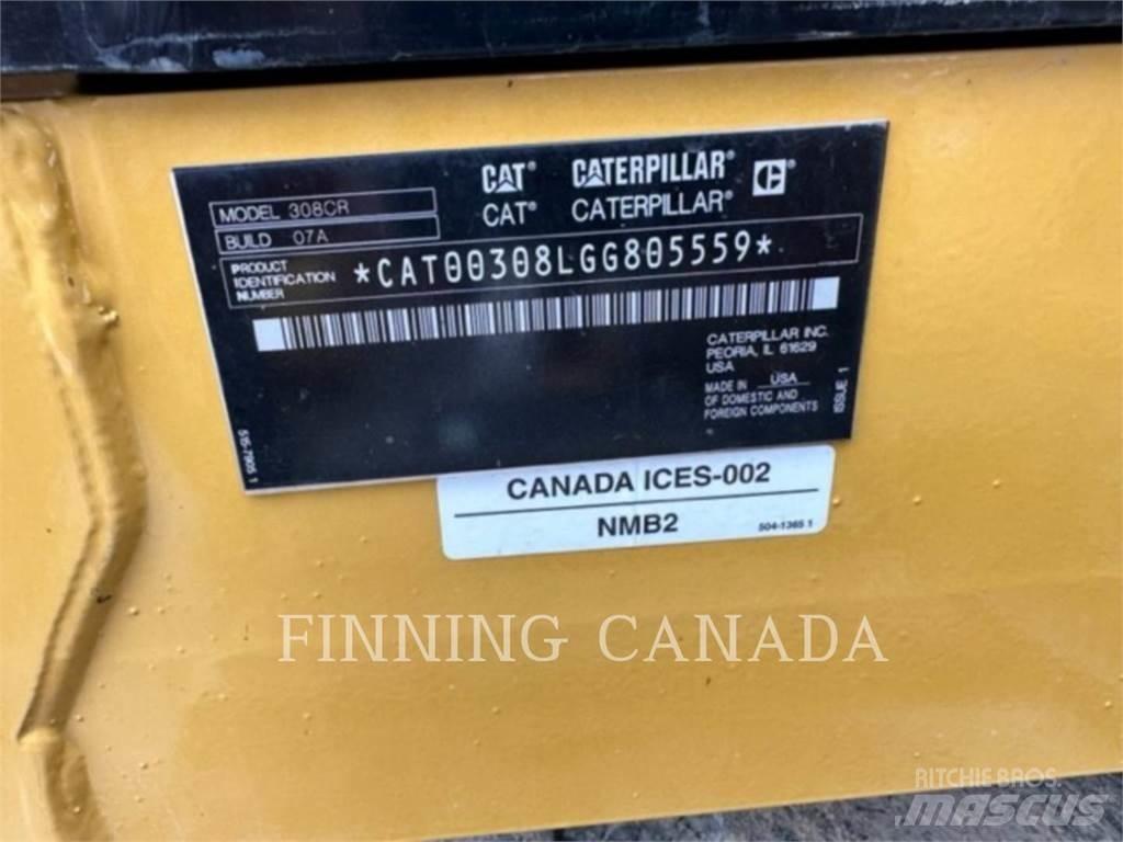CAT 308-07 Kāpurķēžu ekskavatori