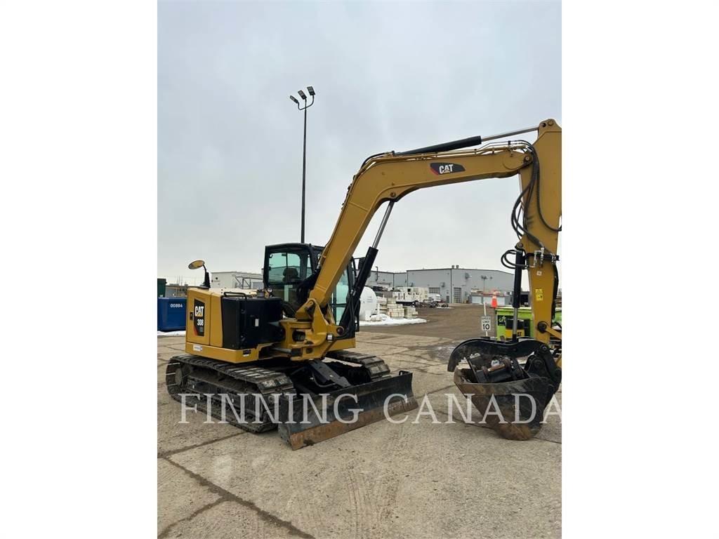 CAT 308-07 Kāpurķēžu ekskavatori