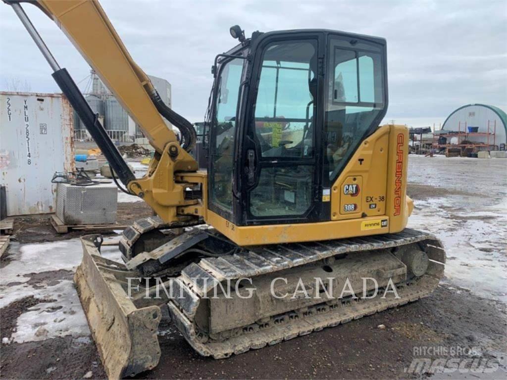 CAT 308-07 Kāpurķēžu ekskavatori