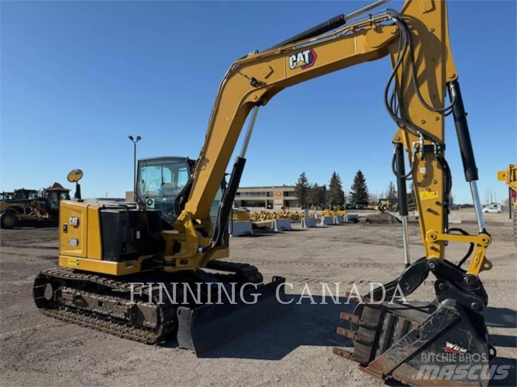 CAT 308-07 Kāpurķēžu ekskavatori
