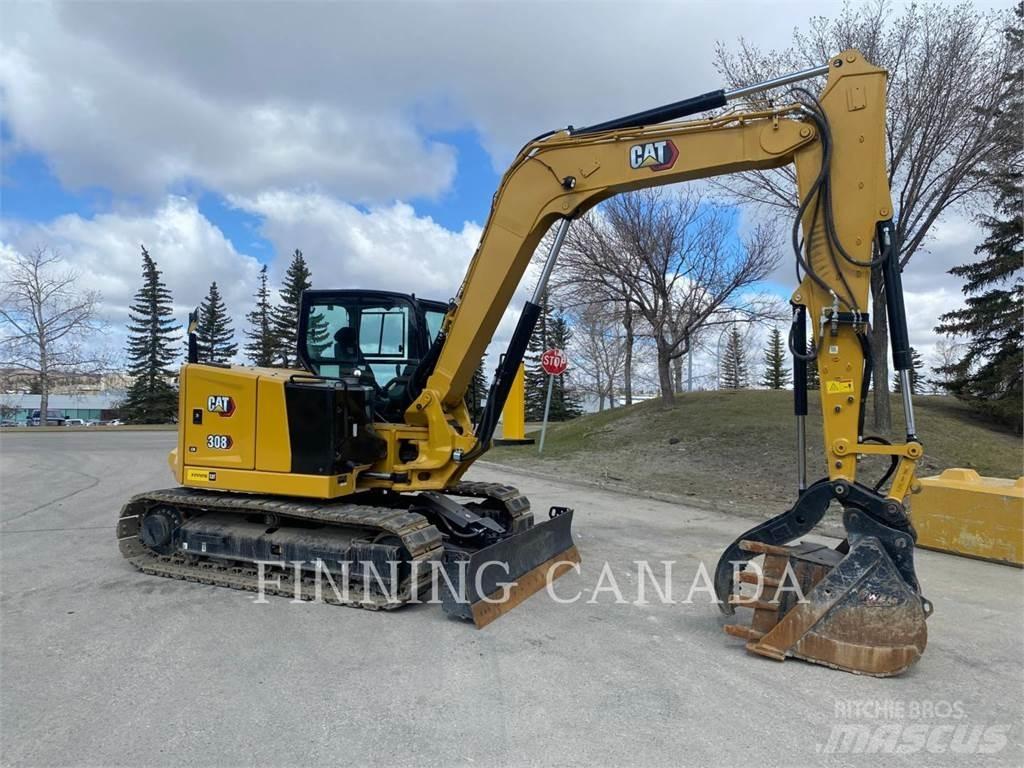 CAT 308-07 Kāpurķēžu ekskavatori