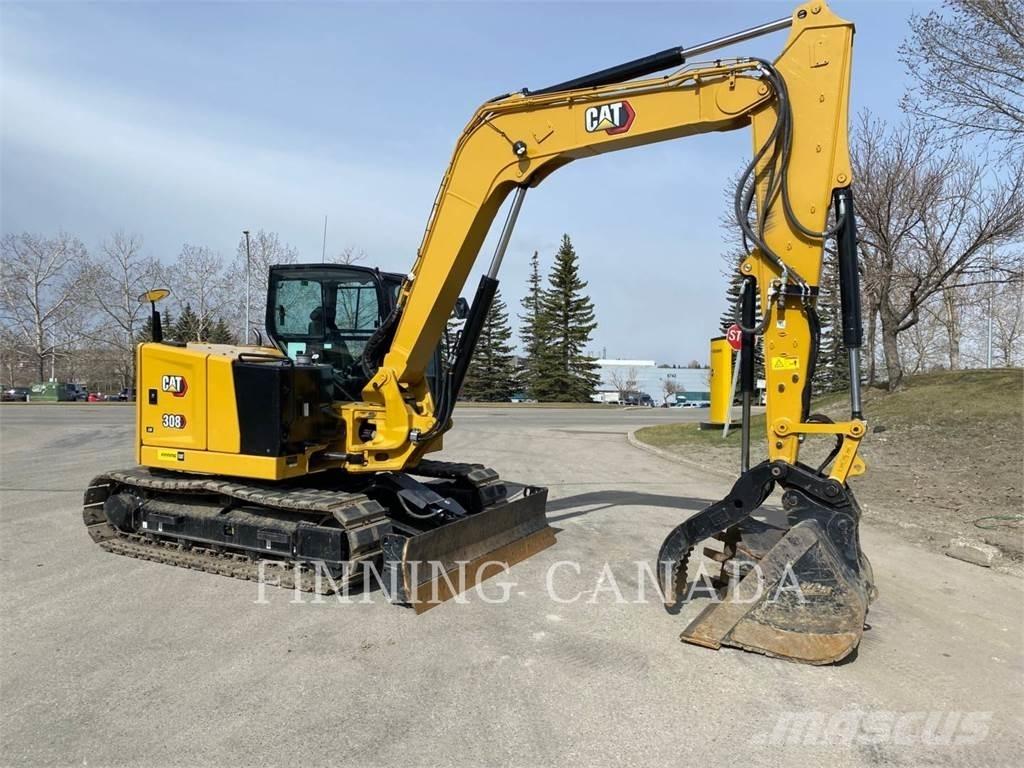 CAT 308-07 Kāpurķēžu ekskavatori