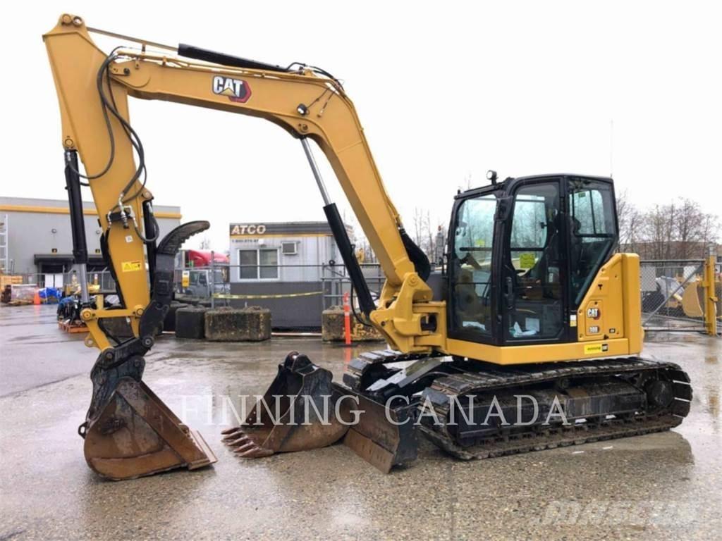 CAT 308-07 Kāpurķēžu ekskavatori