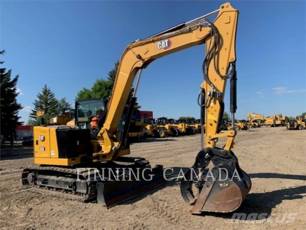 CAT 308-07 Kāpurķēžu ekskavatori