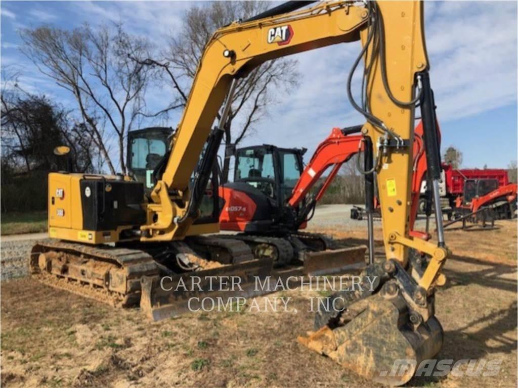 CAT 308-07 ACR Kāpurķēžu ekskavatori