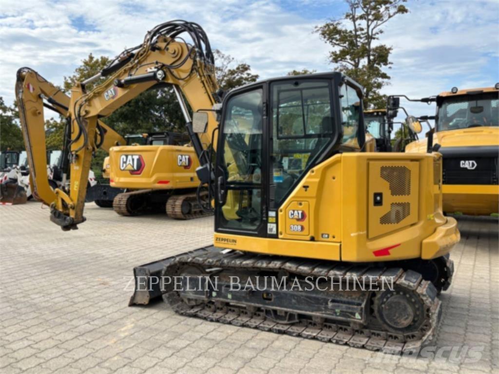 CAT 308-07A Kāpurķēžu ekskavatori