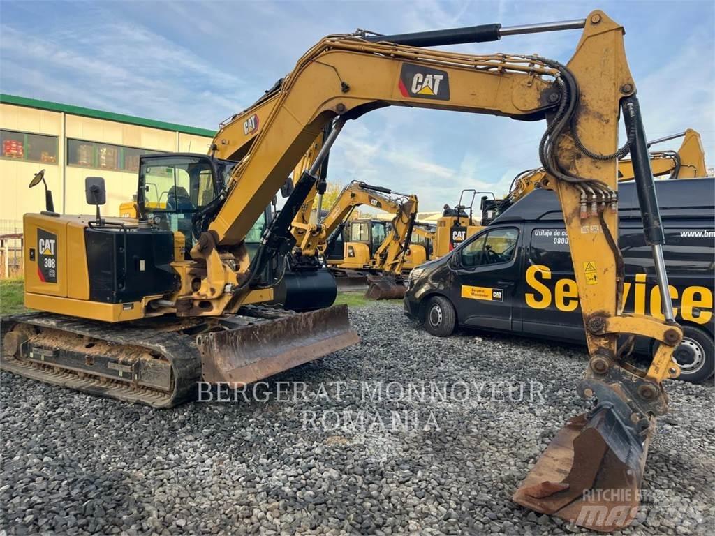 CAT 308-07CR Kāpurķēžu ekskavatori