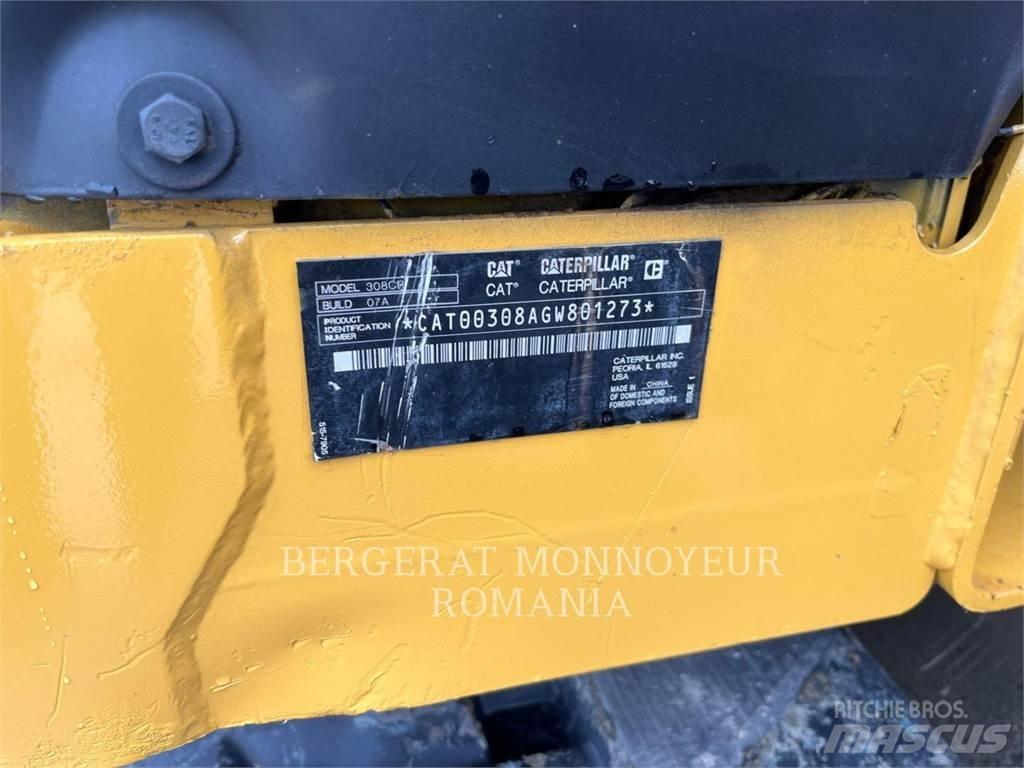 CAT 308-07CR Kāpurķēžu ekskavatori