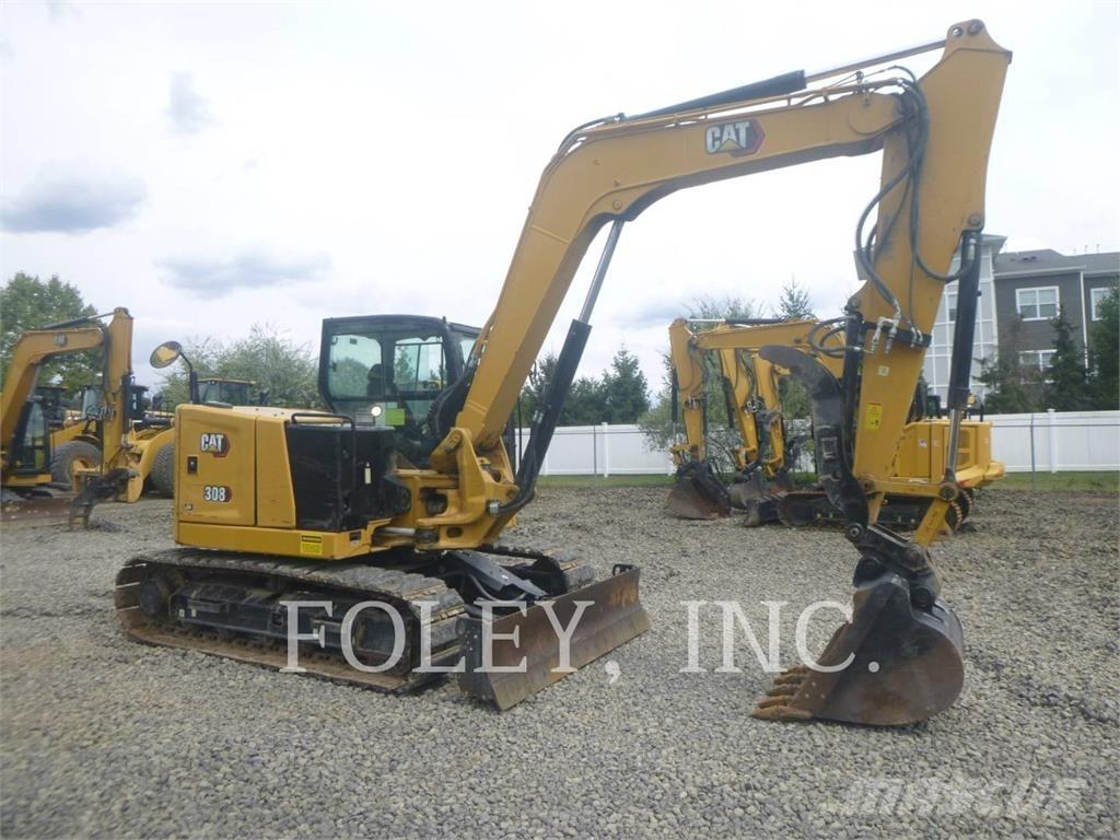 CAT 308-07CR Kāpurķēžu ekskavatori