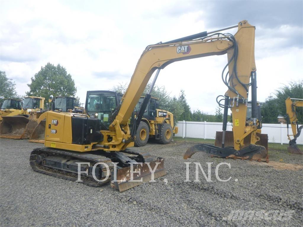 CAT 308-07CR Kāpurķēžu ekskavatori