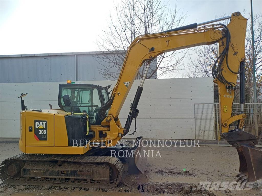 CAT 308-07CR Kāpurķēžu ekskavatori