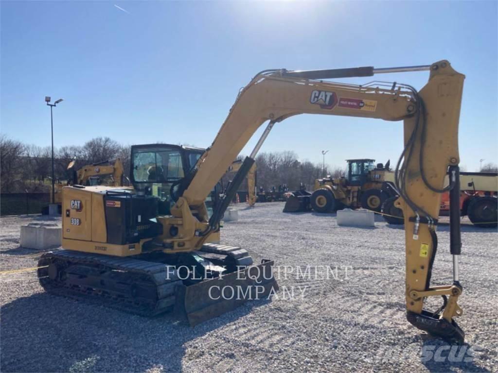 CAT 308-07CRSB Kāpurķēžu ekskavatori