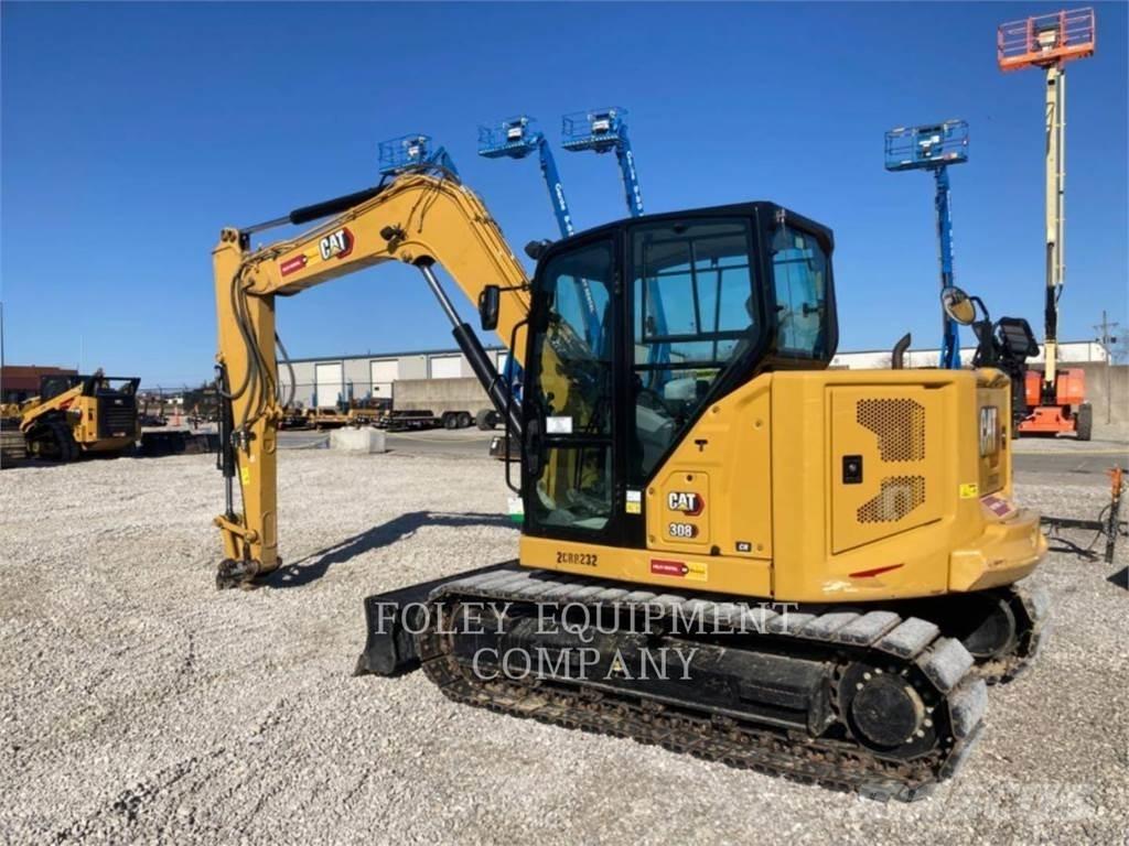 CAT 308-07CRSB Kāpurķēžu ekskavatori