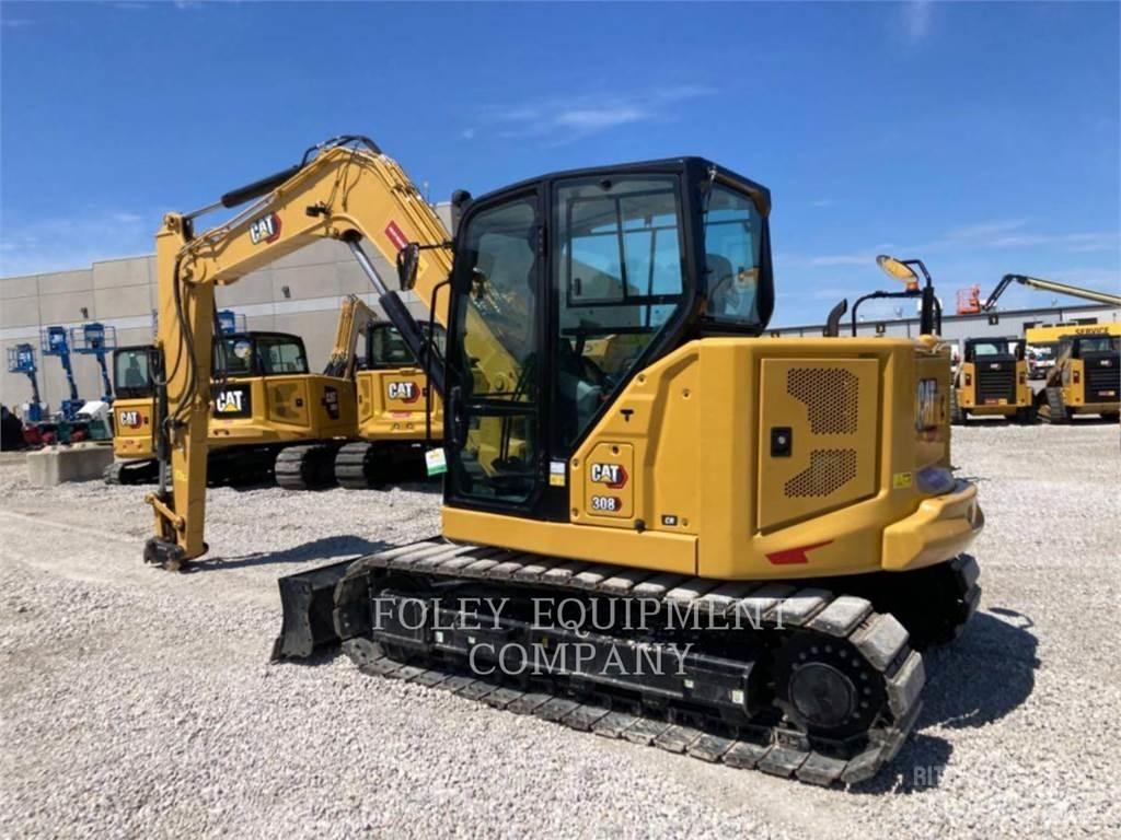CAT 308-07CRSB Kāpurķēžu ekskavatori