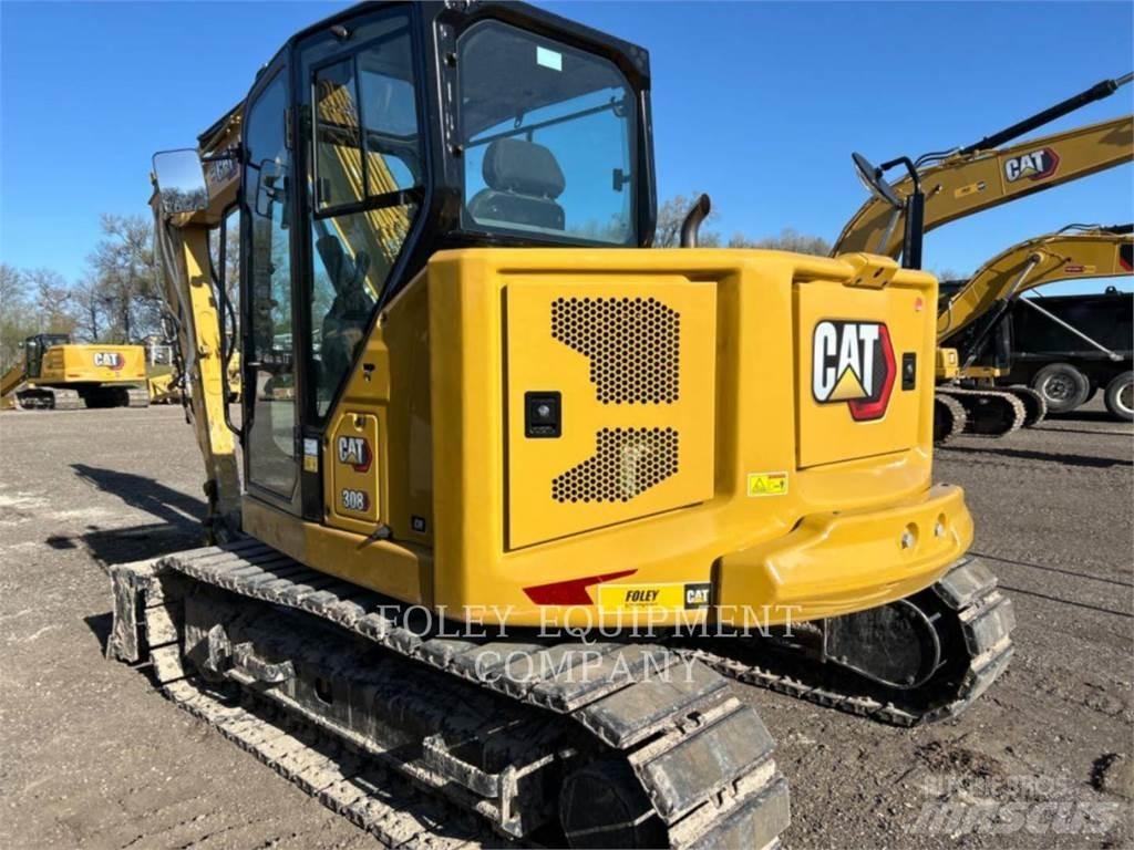 CAT 308-07CRSB Kāpurķēžu ekskavatori