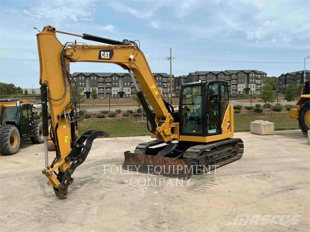 CAT 308-07CRSB Kāpurķēžu ekskavatori