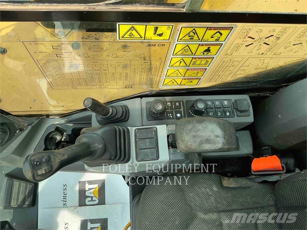 CAT 308-07CRSB Kāpurķēžu ekskavatori