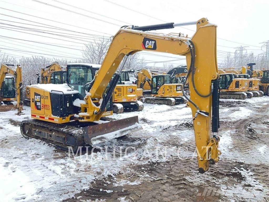 CAT 308 A+ Kāpurķēžu ekskavatori