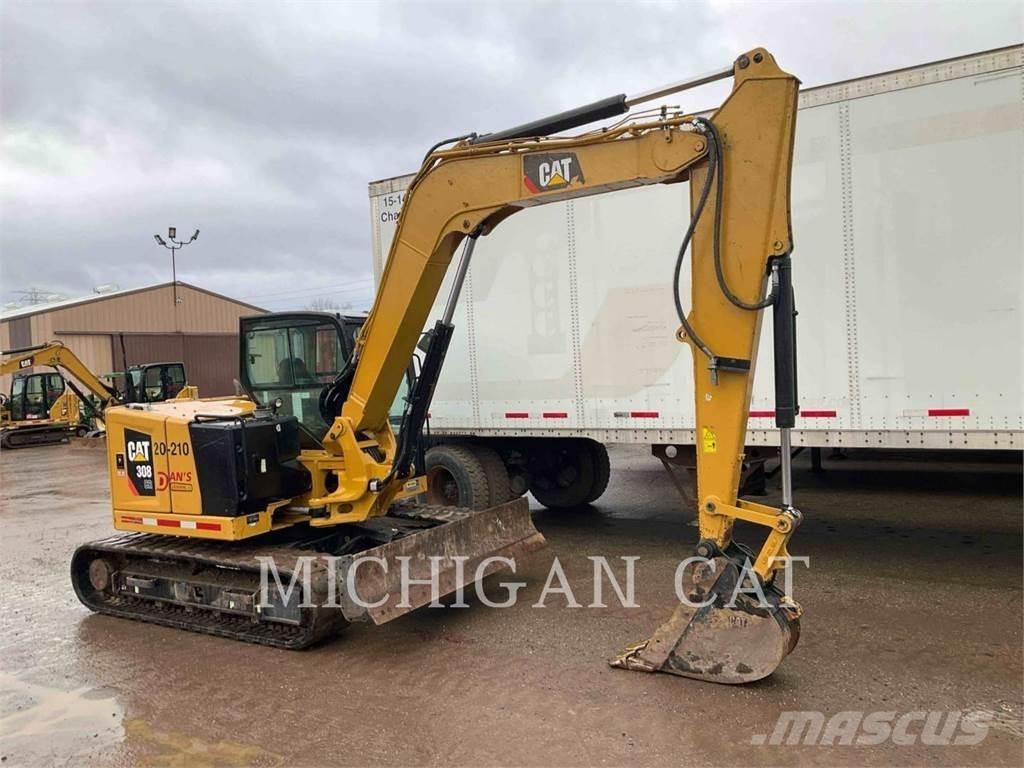 CAT 308 A+ Kāpurķēžu ekskavatori