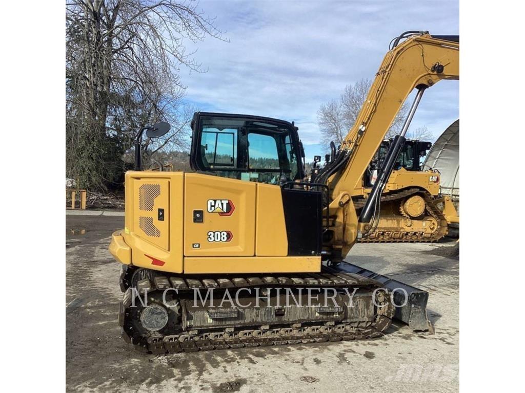 CAT 308 CRCB Kāpurķēžu ekskavatori