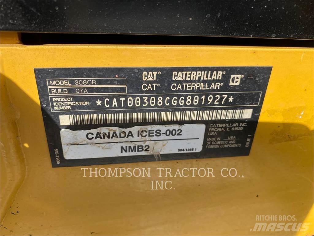 CAT 308CR Kāpurķēžu ekskavatori