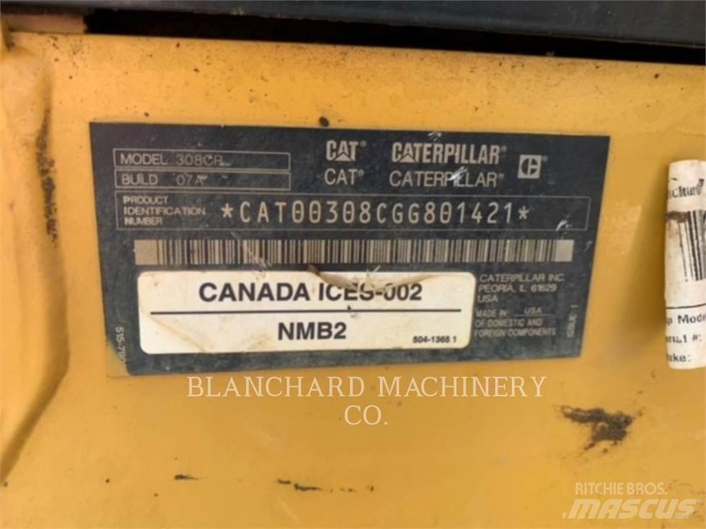 CAT 308CR Kāpurķēžu ekskavatori