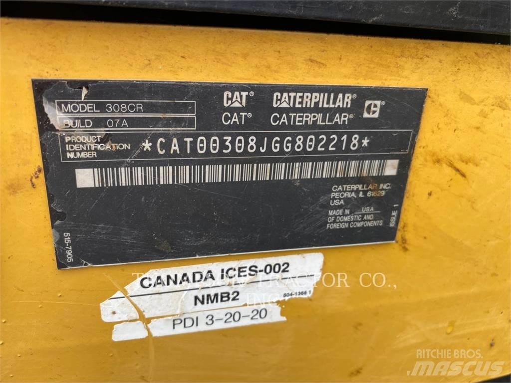 CAT 308CR Kāpurķēžu ekskavatori