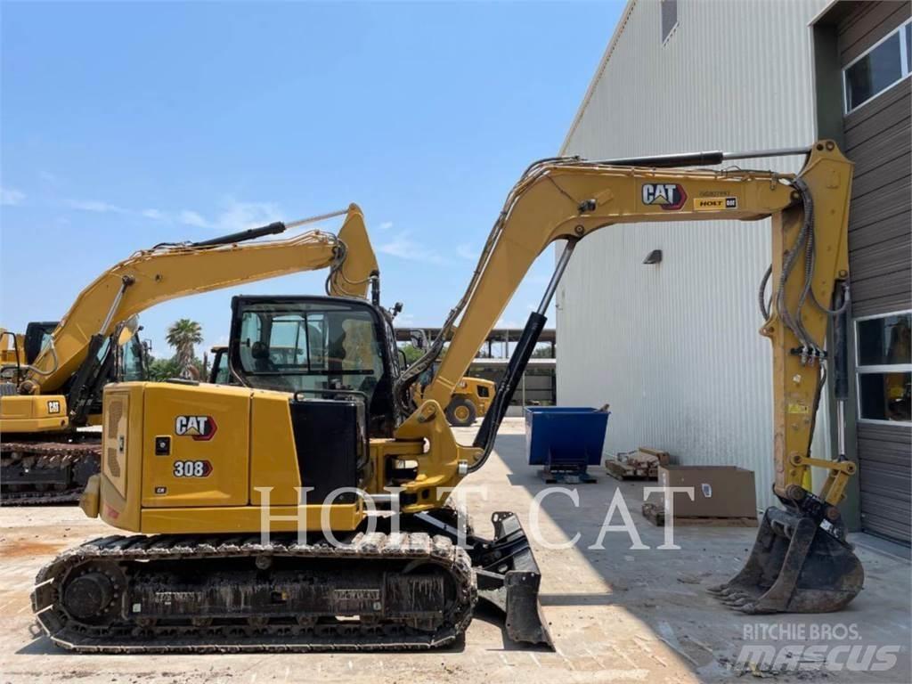 CAT 308CR SBX Kāpurķēžu ekskavatori